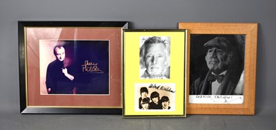 Lot 53 - A group of framed autographs comprising of...