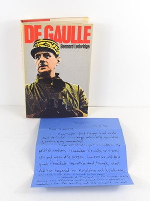Lot 110 - Bernard Ledwidge “De Gaulle” book together...