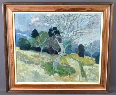 Lot 424 - John Stops (British 1925-2002): Landscape with...