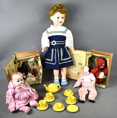 Lot 136 - A large 1960s Pedigree doll together with a...