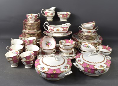 Lot 353 - A Royal Albert part dinner service in the Lady...