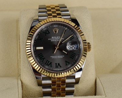 Lot 322 - A Rolex Datejust 41 Oyster Steel & Yellow Gold...