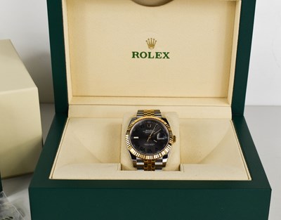 Lot 322 - A Rolex Datejust 41 Oyster Steel & Yellow Gold...