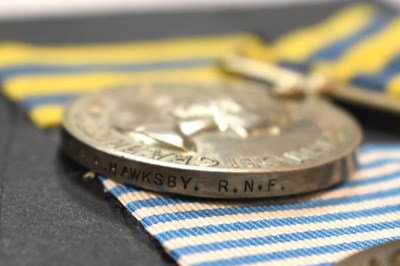 Lot 45 - A United Nations Korea Service Medal and the...