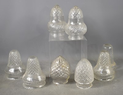 Lot 447 - A group of Edwardian and later glass light...