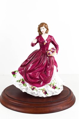 Lot 343 - A Royal Albert Rose figurine sculpted by J...