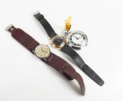 Lot 317 - A gentleman's vintage Helvetia wristwatch, the...