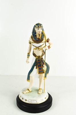 Lot 346 - A Wedgwood porcelain figurine, Tutankhamun, by...