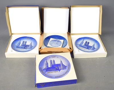 Lot 308 - Three vintage W. Goebel "Munchen 1972"...