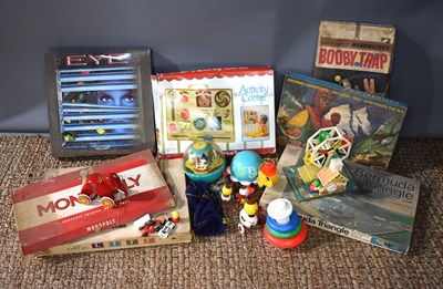 Lot 134 - A group of vintage board games and Fisher...