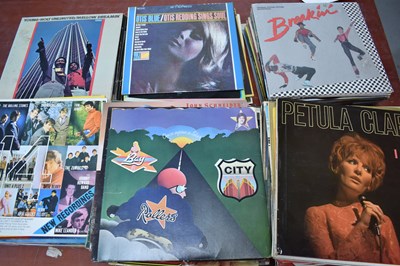 Lot 43 - A group of LP records to include Bay City...