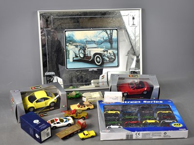 Lot 119 - A group of diecast vehicles to include two...
