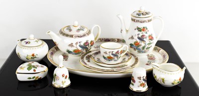 Lot 275 - A miniature Wedgwood tea set comprising tea...