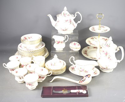 Lot 302 - A Royal Albert "Lavender Rose" pattern tea/...