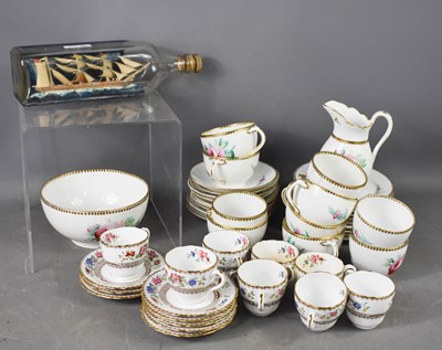 Lot 286 - A selection of teaware to include Spode coffee...