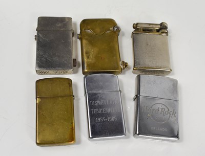 Lot 198 - A group of collectable petrol lighters to...