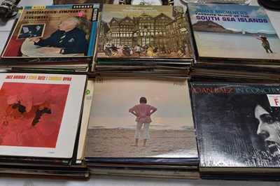 Lot 46 - A large collection of LP records, various...