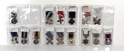 Lot 2 - A collection of reproduction military medals.