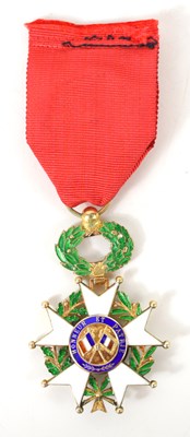 Lot 44 - An 1870-1951 French Legion d'Honneur medal,...