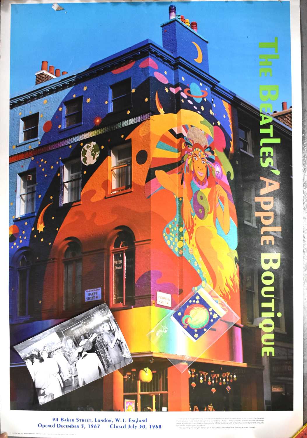 Lot 98 - Beatles Memorabilia: An Apple Boutique Poster...