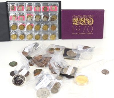 Lot 65 - A collection of GB coinage, some silver to...