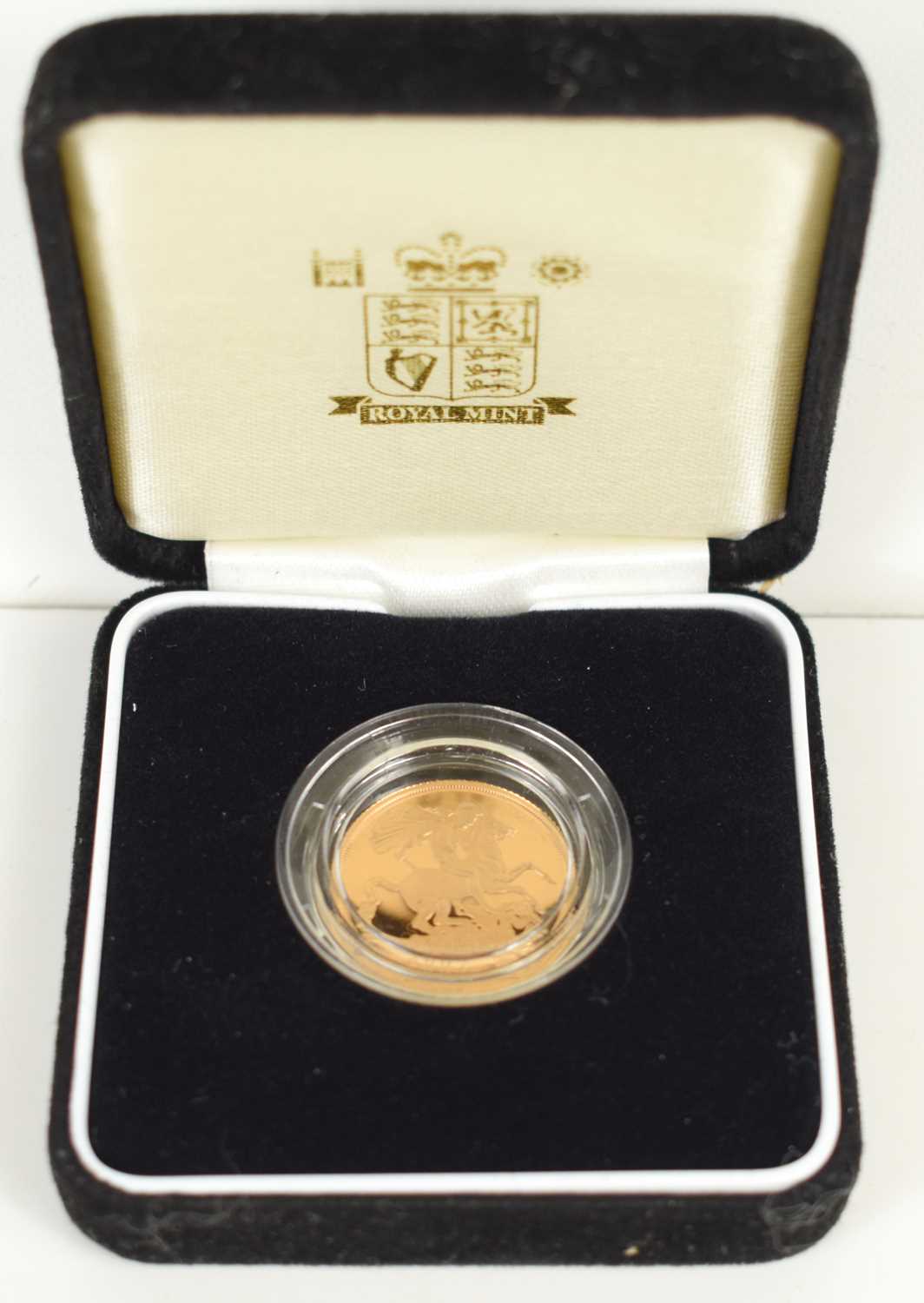 Lot 63 - A Queen Elizabeth II gold proof sovereign,...