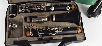 Lot 76 - A Buffet Crampon B12 five piece clarinet,...