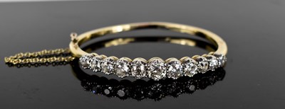 Lot 41 - A stunning and impressive diamond and 18ct...