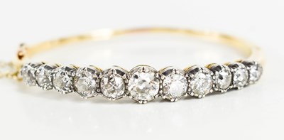 Lot 41 - A stunning and impressive diamond and 18ct...