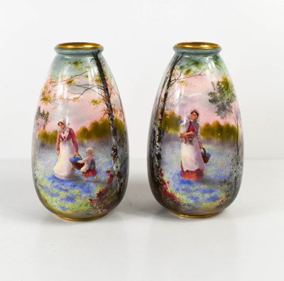 Lot 178 - A pair of Harry Allen for Royal Doulton vases,...