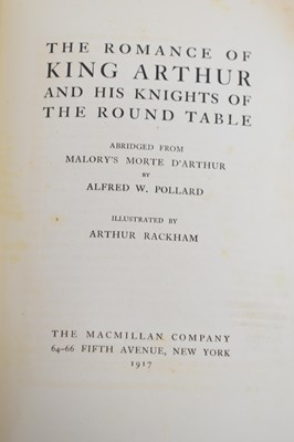 Lot 380 - Alfred W. Pollard, 'The Romance of King Arthur...