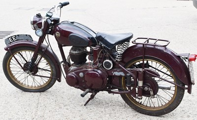 Lot 522 - A BSA C10L motorbike, 250cc, registered in...