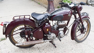 Lot 522 - A BSA C10L motorbike, 250cc, registered in...