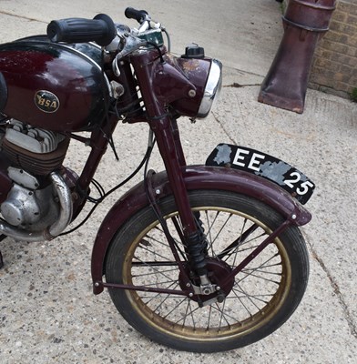 Lot 522 - A BSA C10L motorbike, 250cc, registered in...