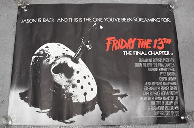 Lot 118 - An original Friday the 13th The Final Chapter...