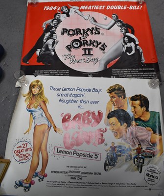 Lot 120 - Two original vintage film posters Baby Love...