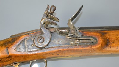 Lot 470 - A part 19th century Blunderbuss the barrell...