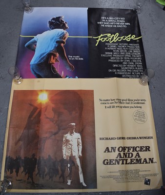 Lot 124 - Two original movie posters, Footloose and An...