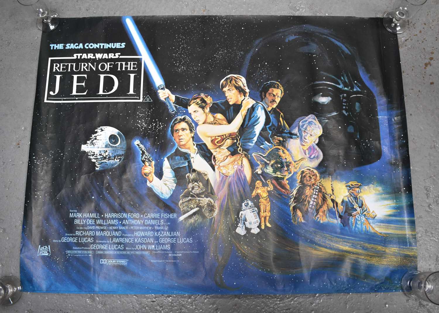 Lot 128 - A Star Wars Return of the Jedi (1983) original...