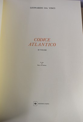 Lot 392 - Leonardo da Vinci, "Codex Atlanticus",...