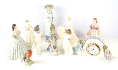 Lot 221 - Two limited edition Capodimonte figurines...