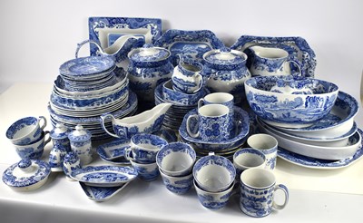 Lot 222 - A large group of Spode blue and white ceramics...