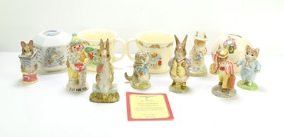 Lot 214 - A group of Bunnykins, Brambly Hedge and...