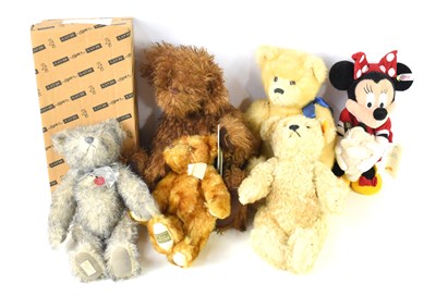 Lot 408 - A group of collectable soft toys to include a...