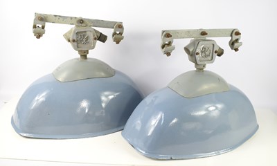 Lot 143 - A pair of large vintage ELRO industrial...