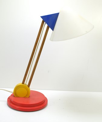 Lot 111 - A vintage Ikea Stoja "Memphis"  table lamp in...