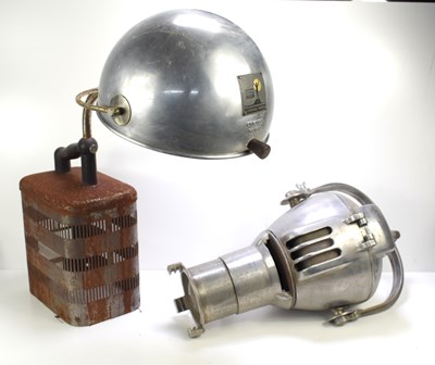 Lot 119 - A vintage Strand Electric theatre spot light...