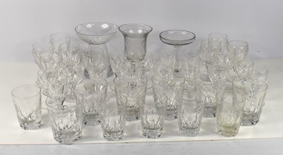 Lot 205 - A collection of Webb crystal glassware to...