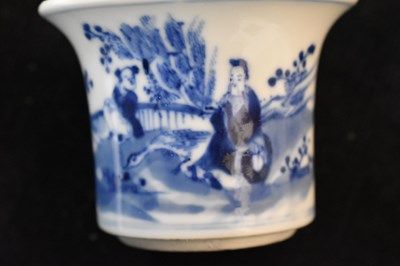 Lot 28 - A pair of 19th century Chinese blue and white...