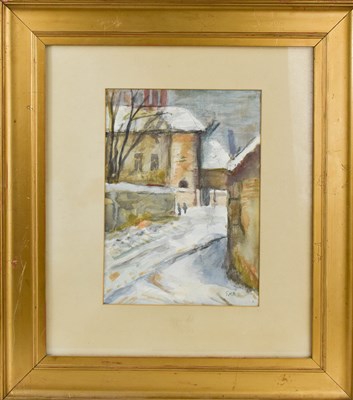 Lot 463A - George Hendrick Breitner (20th century): Snowy...